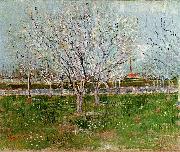 Vincent Van Gogh Bluhender Obstgarten France oil painting artist